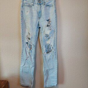 Aeropostale Skater Jean Sz 00 Light Wash